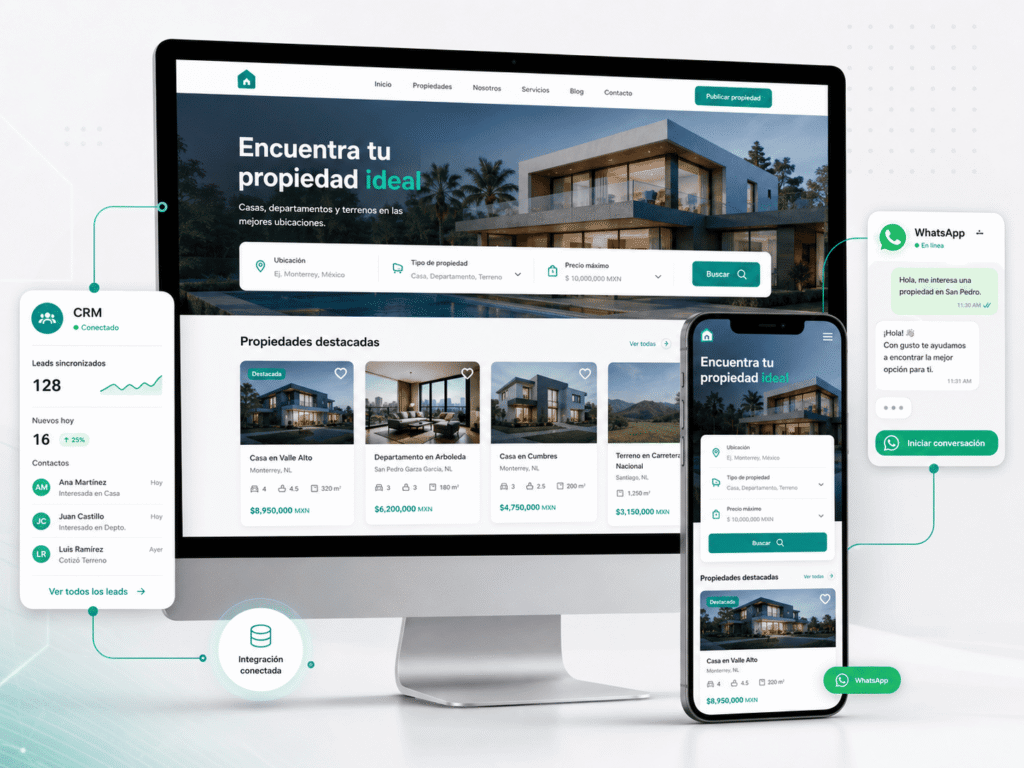 7 poderosas plataformas y empresas para crear páginas web inmobiliaria 2 Plataformas Y Empresas Para Crear Páginas Web Inmobiliaria